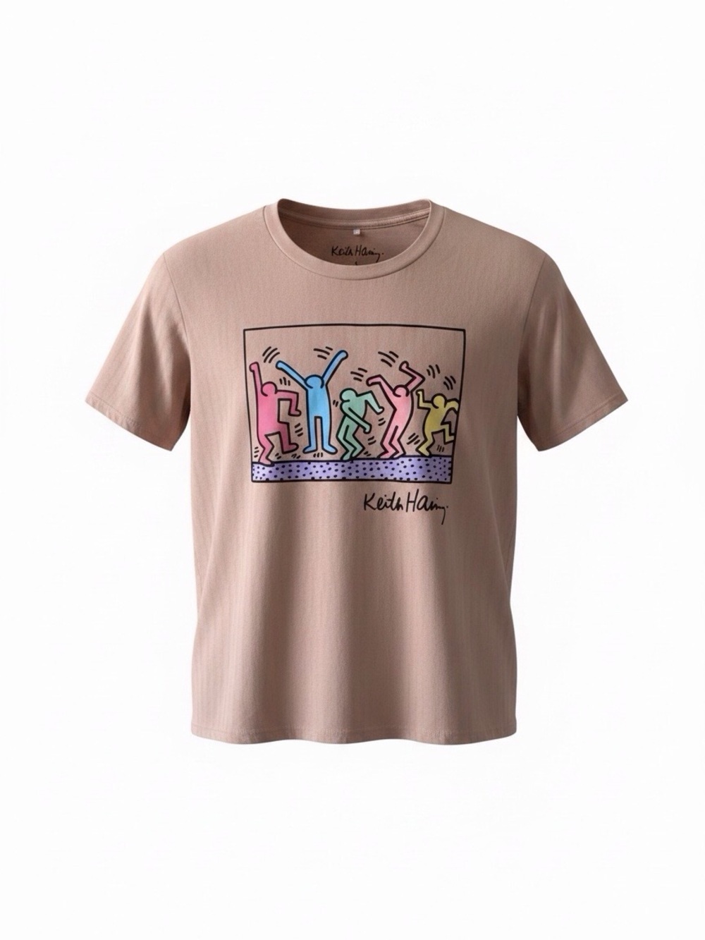 Keith Haring Dancing Figures Tee | Size L | Excellent Condition